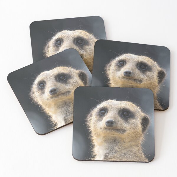 Item preview, Meerkat portrait 4 designed and sold by HelkoryoArt.