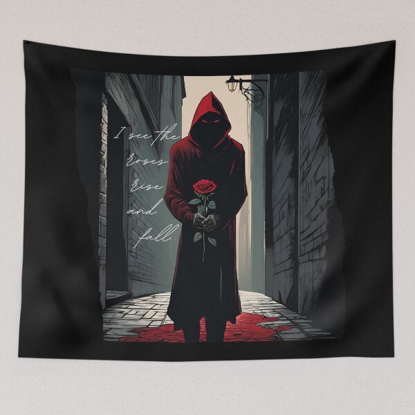 Item preview,  Dark Figure With Rose designed and sold by PhatsTheCat.