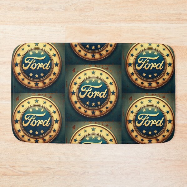 Item preview, Vintage Ford Badge Sun Worn And Weathered Slight Rust designed and sold by neildoch.