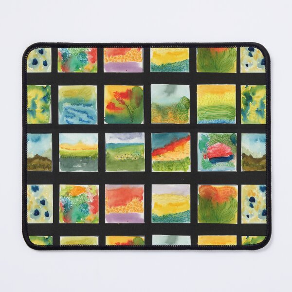 Item preview, Expand Your Horizon Watercolour Collage designed and sold by Iryna Nimmo Art.