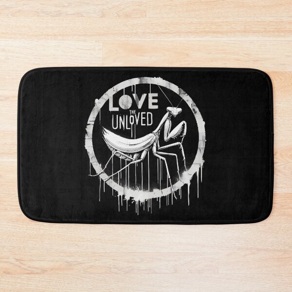 Item preview, Love The Unloved Praying Mantis Monochromatic Street Art designed and sold by TomFrontierArt.