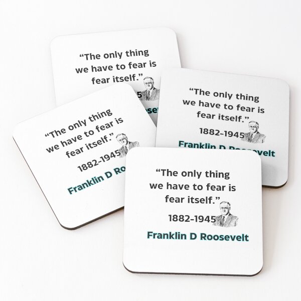 Item preview, Great Quote From Roosevelt designed and sold by HigherSelfMagic.
