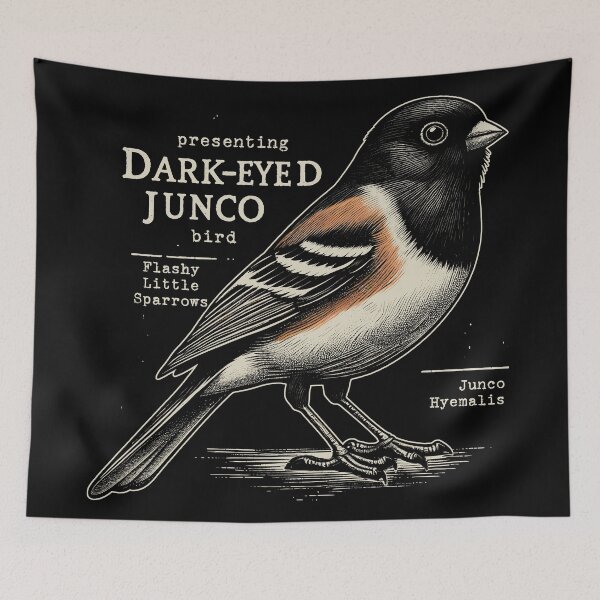 Item preview, Dark-Eyed Junco B designed and sold by theAVIARY7.