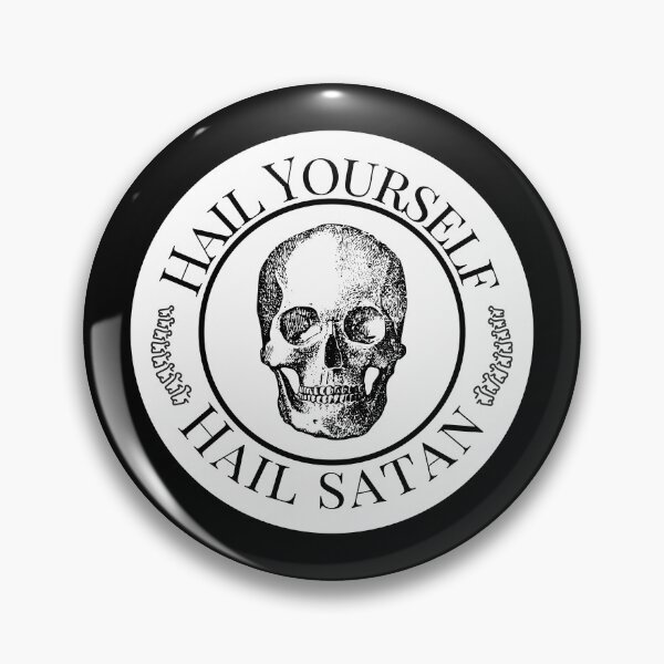 Item preview, Hail Yourself Hail Satan  designed and sold by Denvervineart.