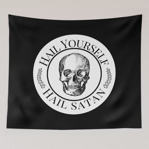 Item preview, Hail Yourself Hail Satan  designed and sold by Denvervineart.