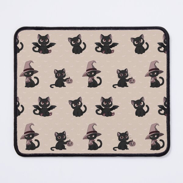 Item preview, Midnight Whiskers - Seamless Pattern designed and sold by chiarartworks.