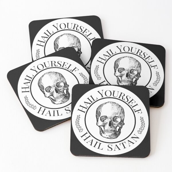 Item preview, Hail Yourself Hail Satan  designed and sold by Denvervineart.