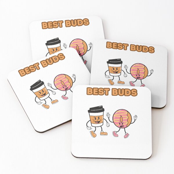 Item preview, Coffee and Donut – Best Buds designed and sold by Weargod.