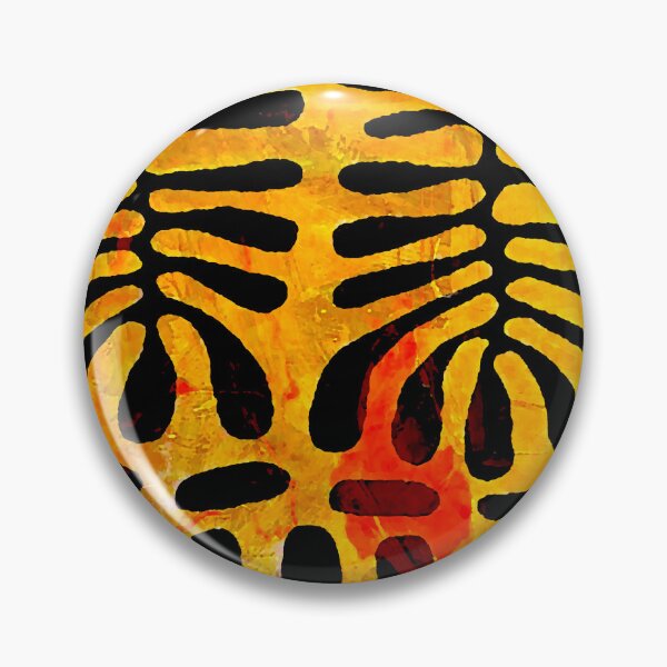 Item preview, Leaf Patterns in Gold designed and sold by ViaARTfactory.