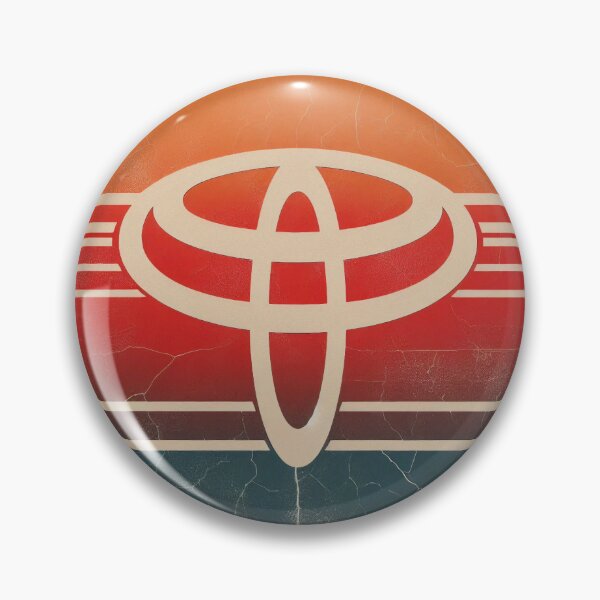 Item preview, Vintage Toyota Logo Sun Weathered and Cracked designed and sold by neildoch.
