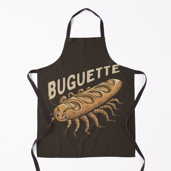 Item preview, Buguette, Funny Bread Pun designed and sold by Quirkmoji.