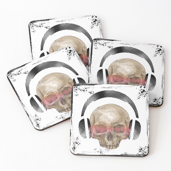 Item preview, skull headphone 3 designed and sold by SkullFiesta.