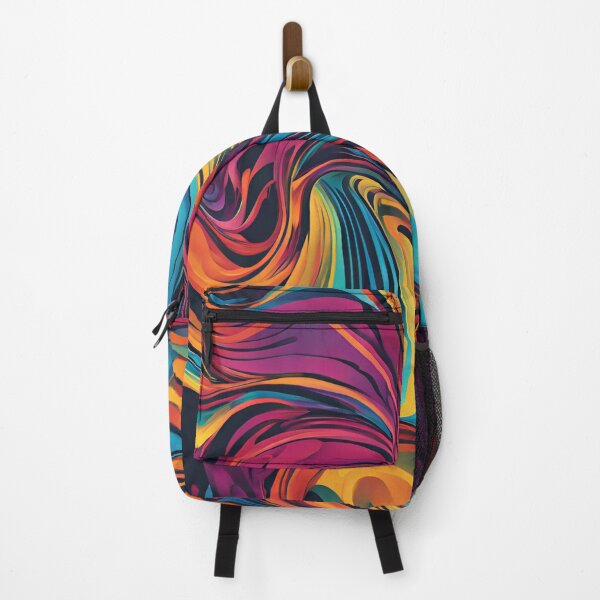 Item preview, Colorful Curly Waves designed and sold by Aquillashop.