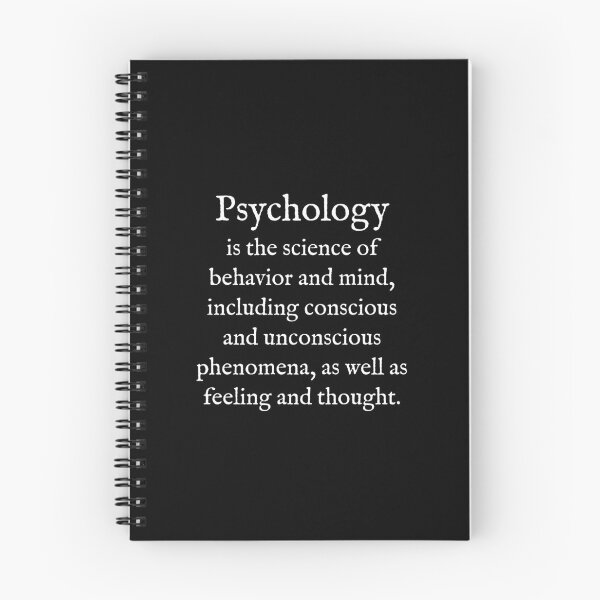 Item preview, P:Psychology:English:WearYourWords:White Text  designed and sold by WearYourWords.