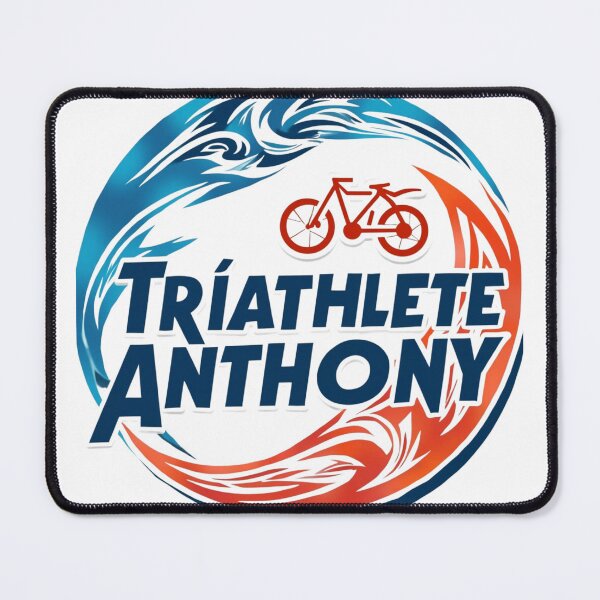 Item preview, Dynamic Triathlete Anthony - Swim, Bike, Run designed and sold by Triathlongram.