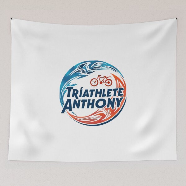 Item preview, Dynamic Triathlete Anthony - Swim, Bike, Run designed and sold by Triathlongram.