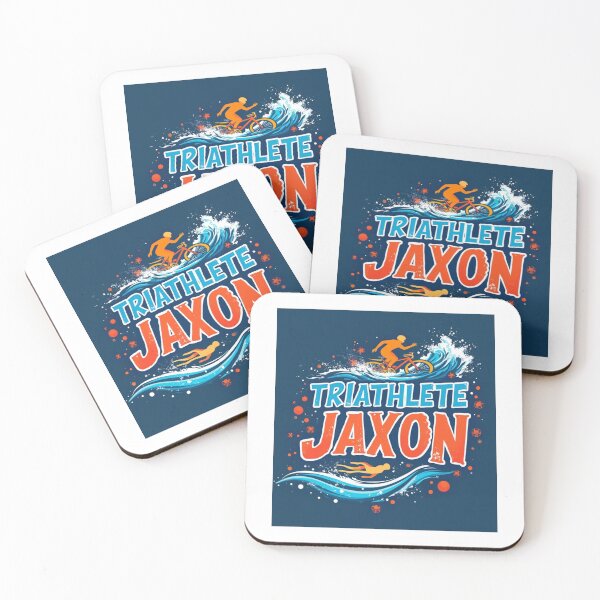 Item preview, Dynamic Triathlete Jaxon - Swim, Bike, Run designed and sold by Triathlongram.