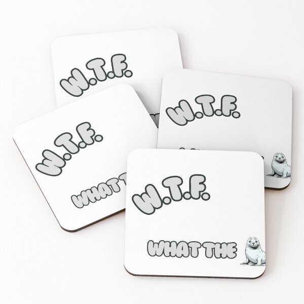 Item preview, WTF with Seal (Only) designed and sold by mamafoca.