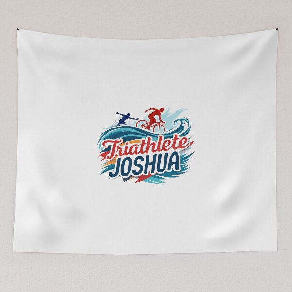 Item preview, Dynamic Triathlete Joshua - Swim, Bike, Run designed and sold by Triathlongram.