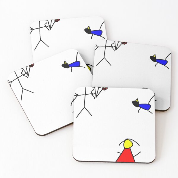 Item preview, SIckman, his girlfriend and his cat designed and sold by hermarartonline.