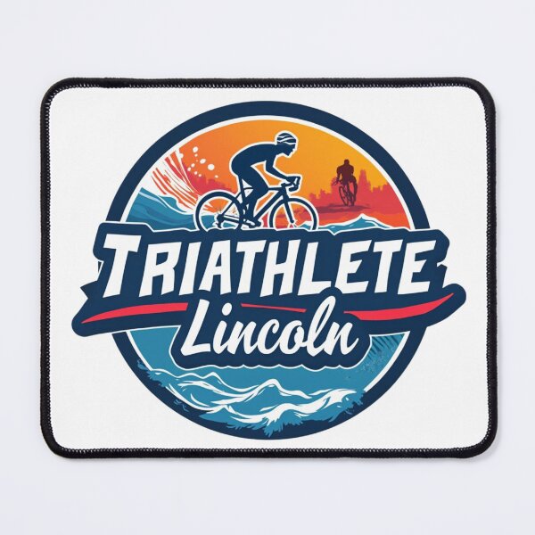 Item preview, Dynamic Triathlete Lincoln- Swim, Bike, Run designed and sold by Triathlongram.