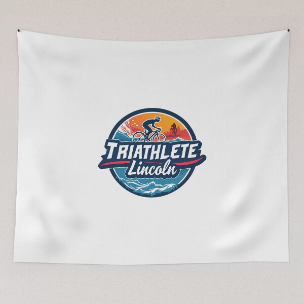 Item preview, Dynamic Triathlete Lincoln- Swim, Bike, Run designed and sold by Triathlongram.