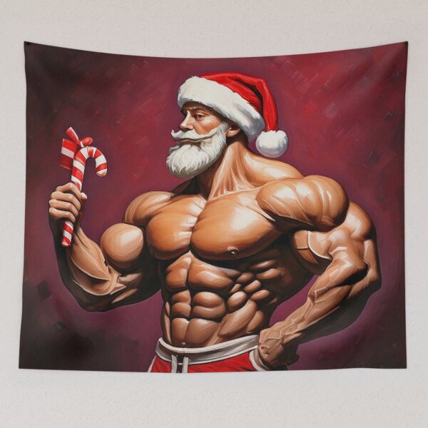 Item preview, Modern Sexy Santa Claus designed and sold by ArtFactoryAI.