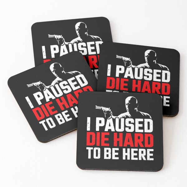 Item preview, I Paused Die Hard to be here - Funny Comedy Christmas Action Movie Vintage Distressed designed and sold by CottonGarb.