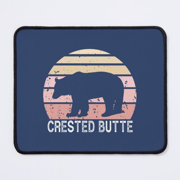 Item preview, Crested Butte Colorado Retro Bear designed and sold by Esskay Designs.