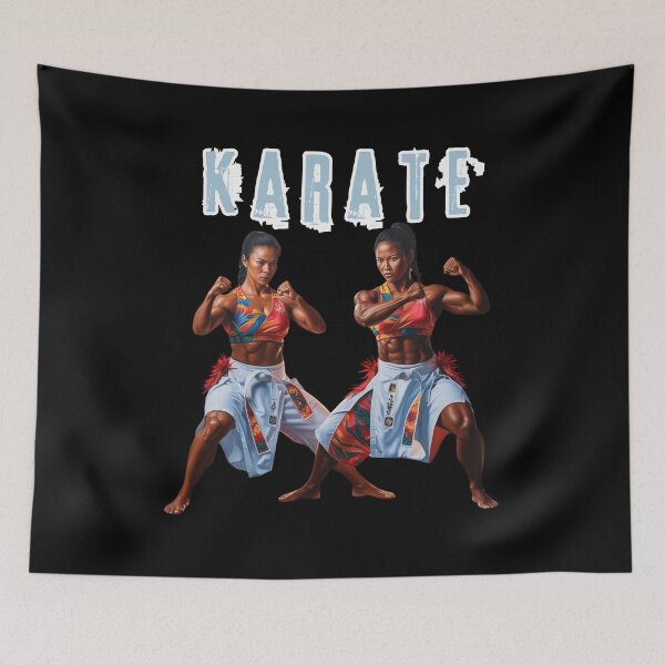 Item preview, Karate Women Martial Arts Sport designed and sold by Design_Your_Day.