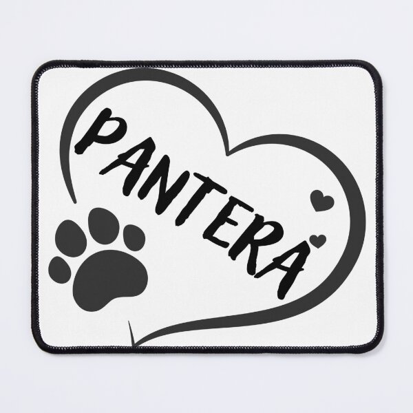 Item preview, Pantera in a heart with a paw, great gift for dog or cat owners  designed and sold by OCS1337.