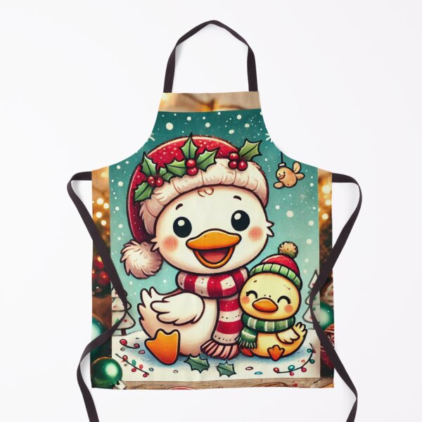 Item preview, Festive Christmas Duck - Smiling and Cheerful Holiday Art designed and sold by alkareem-ca.