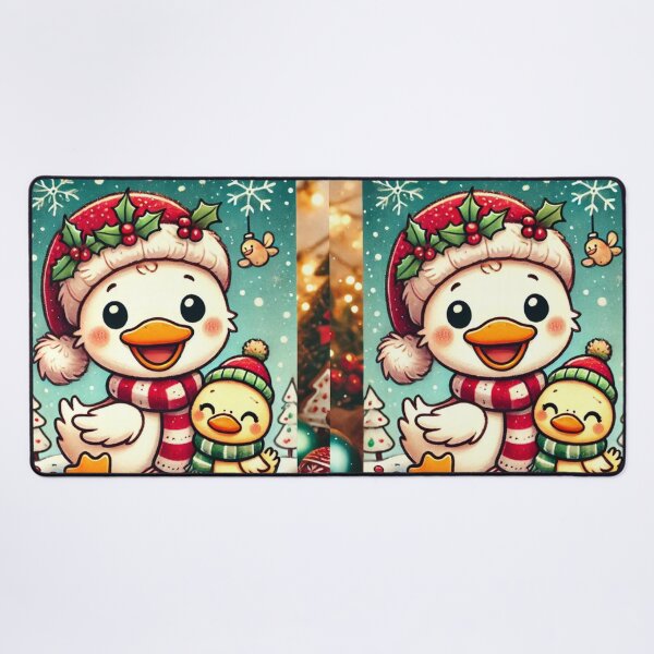 Item preview, Festive Christmas Duck - Smiling and Cheerful Holiday Art designed and sold by alkareem-ca.