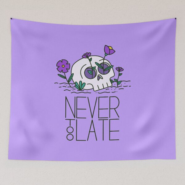 Item preview, Never Too Late designed and sold by hayhaily.