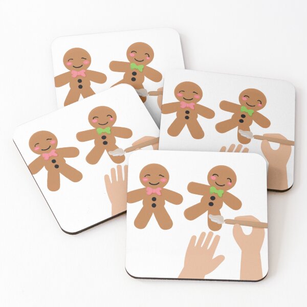 Item preview, GINGERBREAD MEN DECORATING CHRISTMAS COOKIES designed and sold by Arts4U.