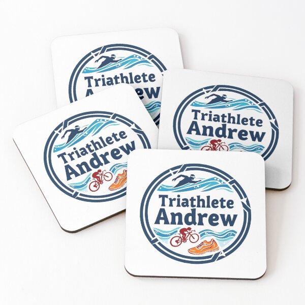 Item preview, Dynamic Triathlete Andrew- Swim, Bike, Run designed and sold by Triathlongram.