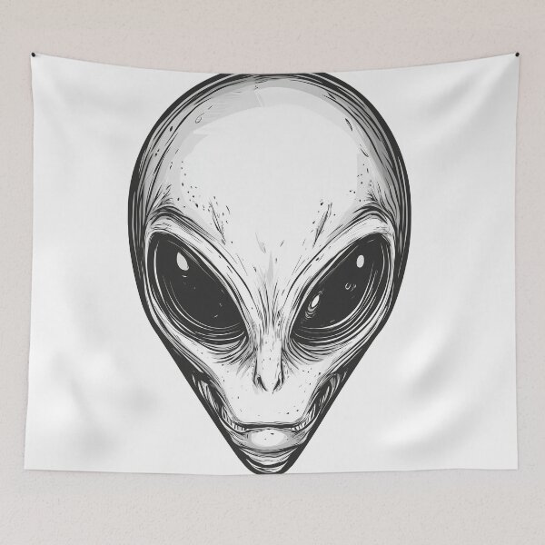 Item preview, Alien head designed and sold by ocanamx.
