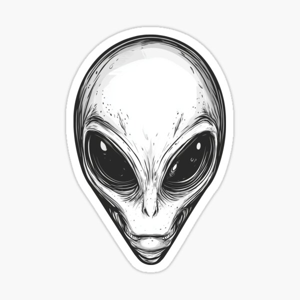 Item preview, Alien head designed and sold by ocanamx.