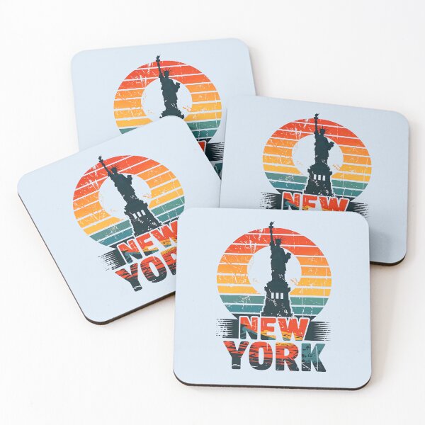Item preview, Statue Of Liberty New York USA Sunset Design designed and sold by TheArtOfPat.