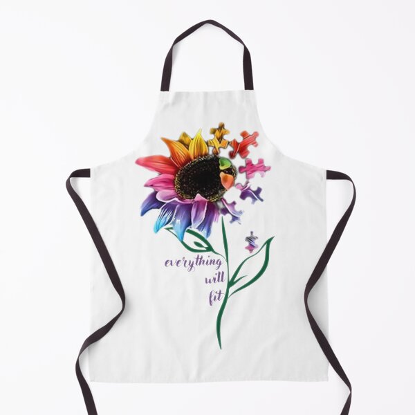 Item preview, Everything will fit, flower puzzle, perfect gifts for inspiring to keep going designed and sold by aggiesArt.
