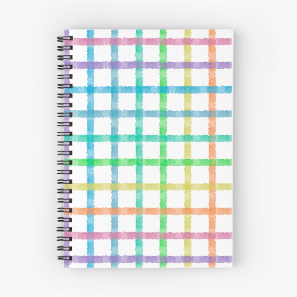 Item preview, Colorful Watercolor Gingham Check designed and sold by QuestingPixel.