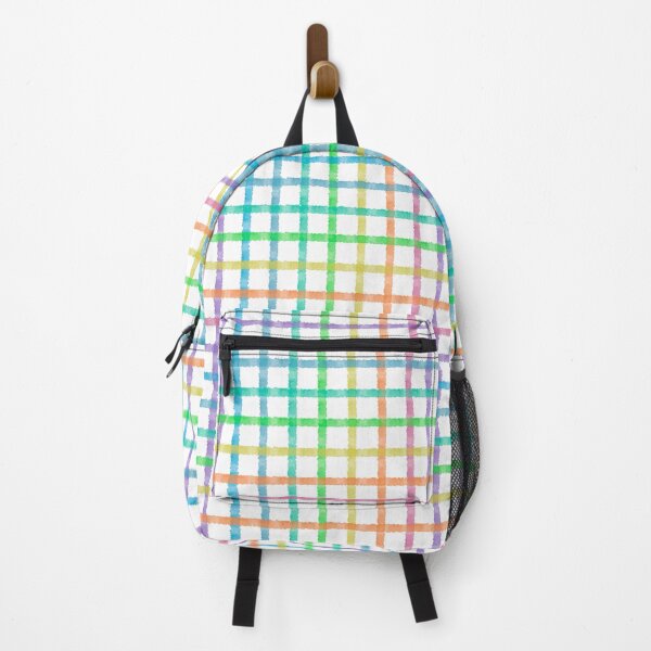 Item preview, Colorful Watercolor Gingham Check designed and sold by QuestingPixel.