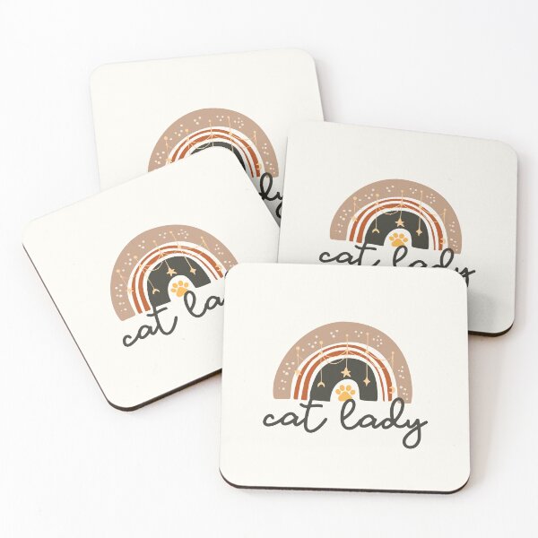 Item preview, Cat Lady - Boho Rainbow - Paw - Cat Mom Gift designed and sold by patternjp.