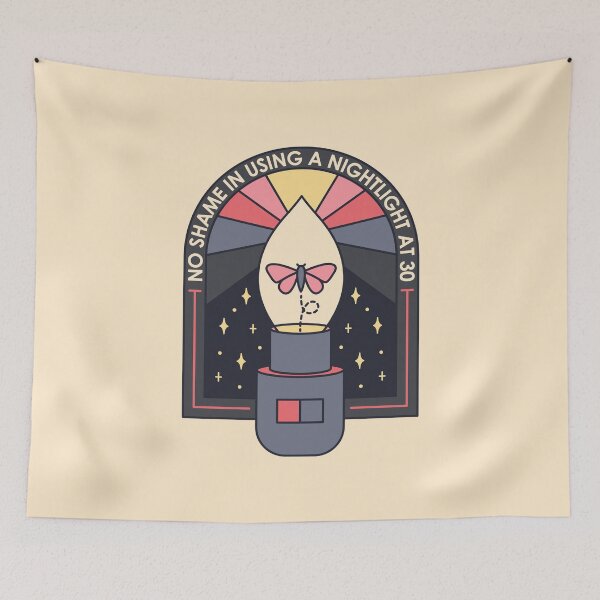 Item preview, No Shame In Using A Nightlight At 30 designed and sold by hayhaily.
