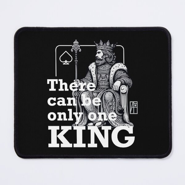Item preview, GAME - POKER - TEXAS HOLDEM - There can be only one King- 1 designed and sold by ArtProjectShop.