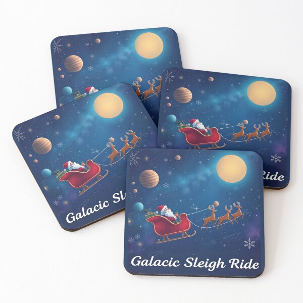 Item preview, Galactic Sleigh Ride designed and sold by duke818.