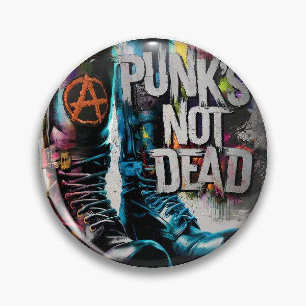 Item preview, "Punk's Not Dead" Dystopian Graffiti Design designed and sold by paulo silveira.