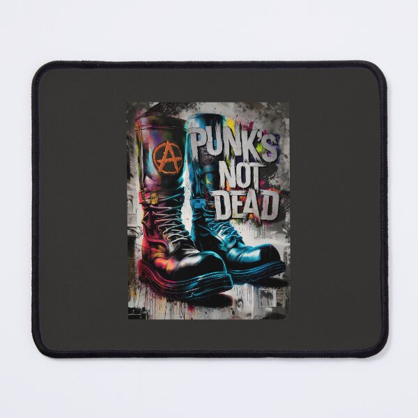 Item preview, "Punk's Not Dead" Dystopian Graffiti Design designed and sold by paulo silveira.