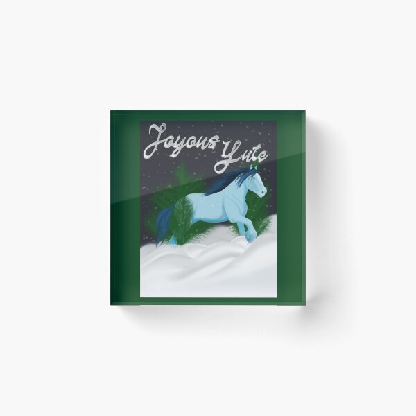 Item preview, Joyous Yule Clydesdale  designed and sold by Eclectic Gold.