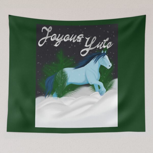 Item preview, Joyous Yule Clydesdale  designed and sold by Eclectic Gold.